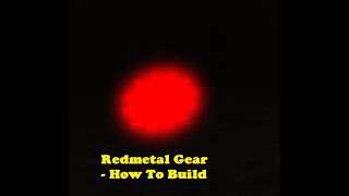 Factory Simulator Roblox  How to build  Tier 4 Compressed  Redmetal Gear [upl. by Esille880]