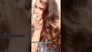 Young Brooke Shields 💕brookeshields 90sfashion 80s beauty viralshort [upl. by Atined]