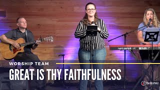 Great Is Thy Faithfulness  Contemporary Style Hymn [upl. by Fawn]