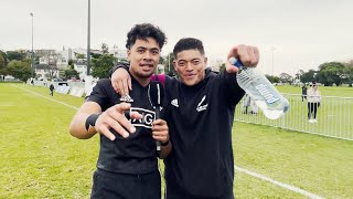 All Blacks Sevens  TransTasman Sevens PostMatch [upl. by Nevear]