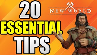 20 ESSENTIAL New World Aeternum Tips and Tricks for New Players [upl. by Tchao468]