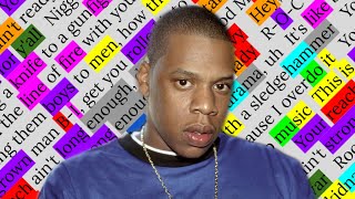 JayZ Takeover  Rhyme Scheme Highlighted [upl. by Nivak]