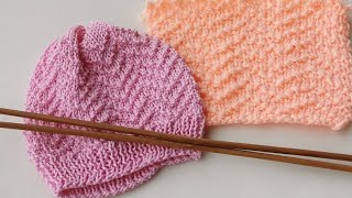 Tutorial Cappello ai ferri facilissimo Senza aumenti e senza diminuzioni Idea regalo [upl. by Ahsayn488]