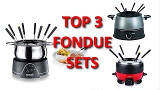 Die 3 besten elektrischen Fondue Sets unter 80 Euro  FondueSets mit Zubehör [upl. by Nnylrac]