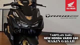 HEBOH 🔥 HONDA MOTOR RILIS NEW VARIO 160 2024  DESAIN LEBIH SPORTY  MASIH PAKAI RANGKA ESAF KAH [upl. by Warp]