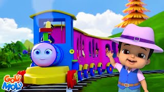 Chuk Chuk Rail Gadi छुकचुक रेल गाड़ी Main Doctor Hoon Golu Molu Nursery Rhymes for Children [upl. by Mcconnell271]