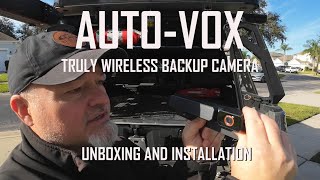 AUTOVOX Truly Wireless Backup Camera [upl. by Ettigirb]