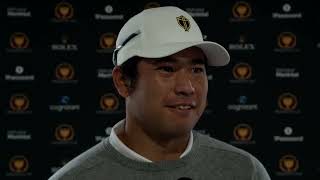 Hideki Matsuyama Wednesday Press Conference 2024 Presidents Cup [upl. by Iuq]