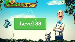 Gardenscapes Level 88  How to complete Level 88 on Gardenscapes [upl. by Illil165]