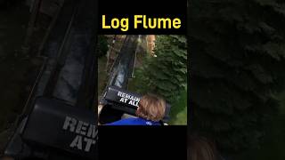 Log Flume Ride  Canobie Lake Park [upl. by Egarton431]