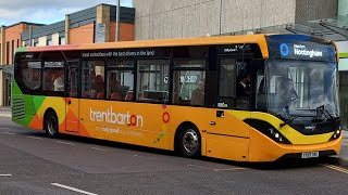 Trentbarton 145 YY69 TMX  ADL E200 MMC  Indigo [upl. by Ahsieyt]