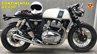 Top 10 BEST Modified RE CONTINENTAL GT 650 [upl. by Nekal]