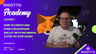 Lesson 1 Easy Metamask Setup Guide for Mobile amp Desktop  Ridotto [upl. by Adilen796]