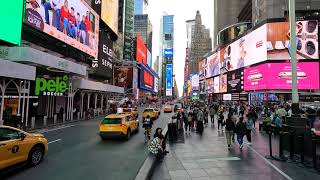 Times Square New York City Vibes [upl. by Baniaz]