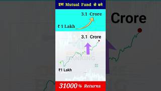 1 Lakh To 31 Crore Rupees From Mutual Fund Investment shorts mutualfunds [upl. by Adnarahs]