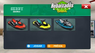 NOVOS MODELO DE JET SKI NO MENU DO REBAIXADOS ELITE BRASIL [upl. by Sedecram]