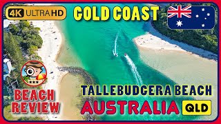 Tallebudgera Beach Gold Coast Australia 🇦🇺 Very scenic beach spot on Gold Coast Beach WalkampReview [upl. by Dekow]