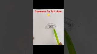 How to draw eye for beginners  step by step tutorial shorts drawingtutorial drawingtechniques [upl. by Ytsrik]