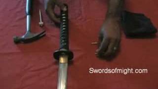 How to Disassemble a Katana [upl. by Aldon]