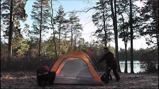 Review Winterial Three Person Tent  Lightweight 3 Season Tent with Rainfly 3 Person Tent 44lbs S [upl. by Beare]