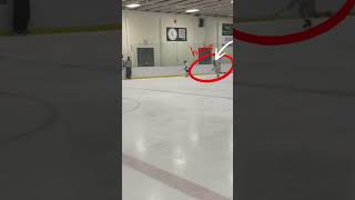 Massive hit hit hockey destroyed funny eagles [upl. by Magel]