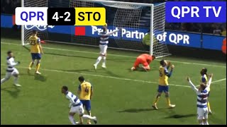 QPR WIN MASSIVE QPR 42 STOKE CITY HIGHLIGHTS [upl. by Nappie394]