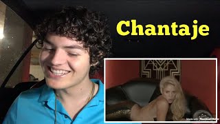 Shakira  Chantaje ft Maluma  REACTION [upl. by Saimon]