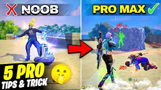 Top 5 New SHOCKING 🤯 Free Fire Tips And Tricks  FireEyes Gaming [upl. by Anabelle577]