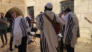 Listen Nissim Musical Hallel Outside of King Davids Tomb Rosh Chodesh Kislev [upl. by Naneik]