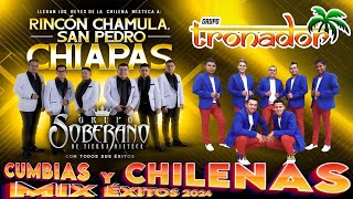 Grupo Soberano De Tierra Mixteca ft Grupo Tronador 🍻 Chilenas Mixtecas  Cumbias Chilenas mix [upl. by Ileray598]