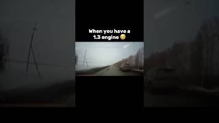 13 L engine 😅 car carmemes funnycarmemes [upl. by Drue400]