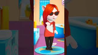 my talking angela shorts short shortsvideo shortvideo subscribe america mytalkingangela [upl. by Jovitta678]