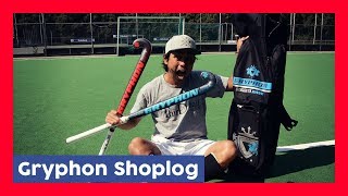 Gryphon Field Hockey Haul  Shoplog  Lawrence Hockeyvlog 8  Hockey Heroes TV [upl. by Elaen168]