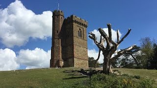 Impressive view from Leith Hill tower The Surrey Hills outstanding landscape [upl. by Gemperle896]