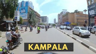 Ride to Kampala road Kampala Flyover And Beyond [upl. by Eimmis]