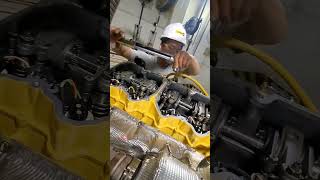 Make sure lock nut tight with specification  after adjust valveengine dieselengine [upl. by Leggat76]