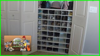 Como hacer un mueble para zapatos Armario  How to make a shoe storage [upl. by Suiramaj90]