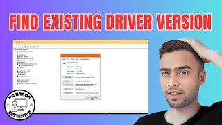 How to Find the Existing Driver Version in Windows 10 [upl. by Asenav316]