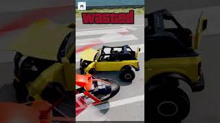 Car jump over 8 helicopters part 2 beamngaming beamnng shorts gaming fyp [upl. by Mas]