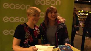 Cecelia Ahern in Belfast for book signing [upl. by Atterol984]