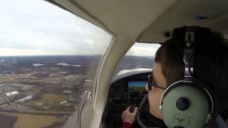 Flight Lesson in Piper Archer III N656ST 12113 [upl. by Doe]