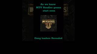 MTV Roadies mtvroadies gangleaders newseason youtubeshorts shorts mtv roadies viralshorts [upl. by Sivar]