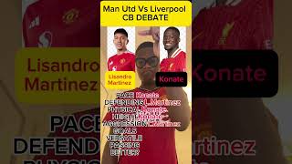 Lisandro Martinez VS Konate WHO IS BETTER lisandromartinez ibrahimakonate manunited liverpool [upl. by Nevlin]