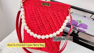 How to Crochet  Cara Kait Bag Lipan Bara by Sheekeen Deen [upl. by Asiret]