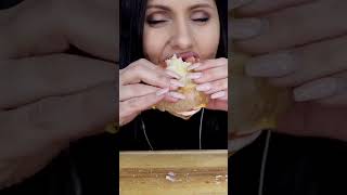 Tomato sandwich 🍅 🥪 shorts asmr mukbang eatingsounds [upl. by Rufena782]