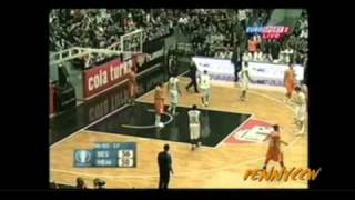 Allen Iverson Debut 15pts Besiktas Cola Turka vs KK Hemofarm Stada Eurocup [upl. by Bennir638]