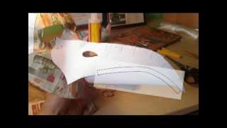 Maska morového doktora  výroba  Plague doctor mask  making of [upl. by Arze777]