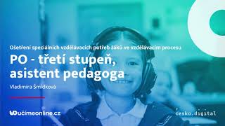 Podpůrná opatření  třetí stupeň asistent pedagoga  Učíme nanečisto 83 [upl. by Ecirp765]