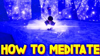 HOW TO MEDITATE in SORCERY ROBLOX [upl. by Cristy]