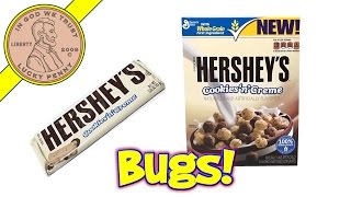 Hersheys Cookies amp Cream Candy Bar and Breakfast Cereal Combo [upl. by Acinnad]